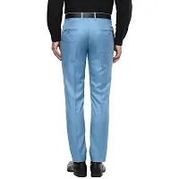 Inspire Clothing Inspiration Jacu Sky Blue Slim Fit Formal Trouser for Men (Sky Blue)-thumb3