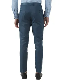 Inspire Clothing Inspiration P.Blue Slim Fit Formal Trouser-thumb3