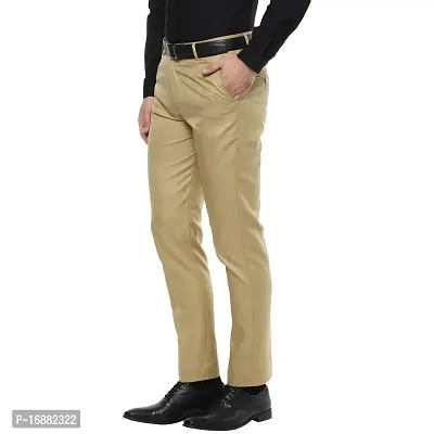 Inspire JACU Khaki Slim FIT Formal Trouser-thumb2