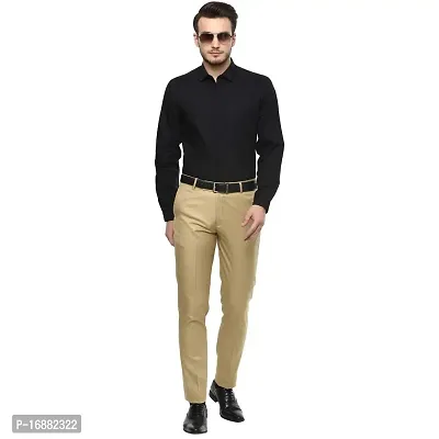 Inspire JACU Khaki Slim FIT Formal Trouser-thumb5