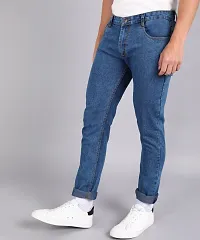 Inspire Medium Blue Slim Fit Jeans-thumb1