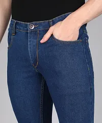 Inspire Dark Blue Slim Fit Jeans-thumb4