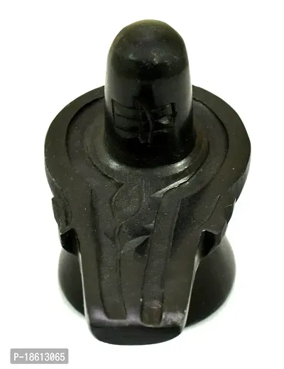 RM Marble Black Color 3inch Shivling Shiva Idol Rameshwaram Marble?-thumb2