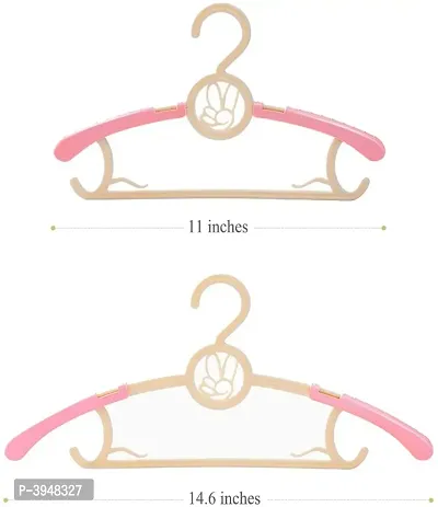 Kids Clothes Adjustable Hanger for Children's Baby  Clothes -  Pack of 10-thumb2