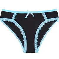 Imported Premium Cotton Fancy Lace Panty  / Panties - Set of 3-thumb3