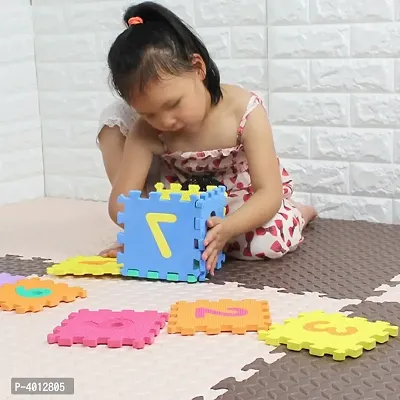 36 Pcs EVA Foam Mat Interlocking Educational Puzzle set (Numbers and Alphabets , 4.5 Inch Block Each)-thumb5