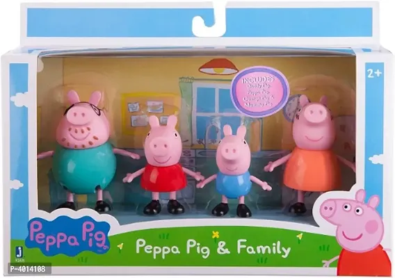Peppa Pig Family Set Toy For Kids  - Small-thumb0