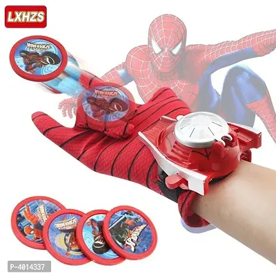 Spiderman Disc Launcher Single Hand Glove // Gloves Toy  for Boys-thumb0