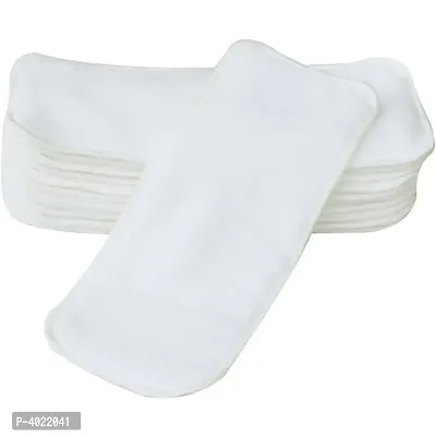 Baby 3 Layer Microfleece Insert  / Nappy  Pad For Reusable Diaper - Pack Of 3-thumb0