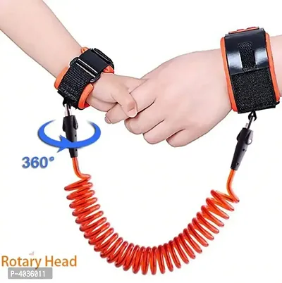 Anti Lost Wrist Link, Child Outdoor Safety Hook Leash for Kids (Pack of 1 , Random Color)-thumb3