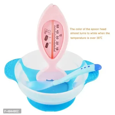 Heat Sensing Colour Changing Temperature Sensing Spoon For Feeding Kids - Pack Of 2  - Random Colors-thumb3