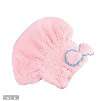 Microfiber Super Soft Hair Cap Style Hair Drying Towel - Random Colors-thumb2