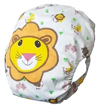 Baby Kids Wshable Reusable Pocked Diaper With 3 Layered Soaker Insert - LION-thumb2