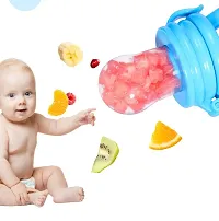 Baby Silicone Fruit Feeder Teether Soother Nibbler - 1 Pc - Random Colors-thumb3