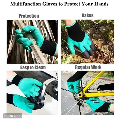 Claw Garden 1 Pair / Garden Digging and Safety  Gloves-thumb2