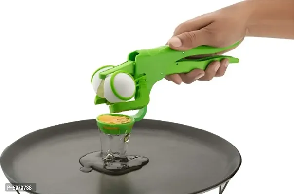 Manual Egg Breaker / cracker  / Opener with Yolk Seperator