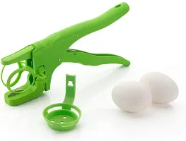 Manual Egg Breaker / cracker  / Opener with Yolk Seperator-thumb1