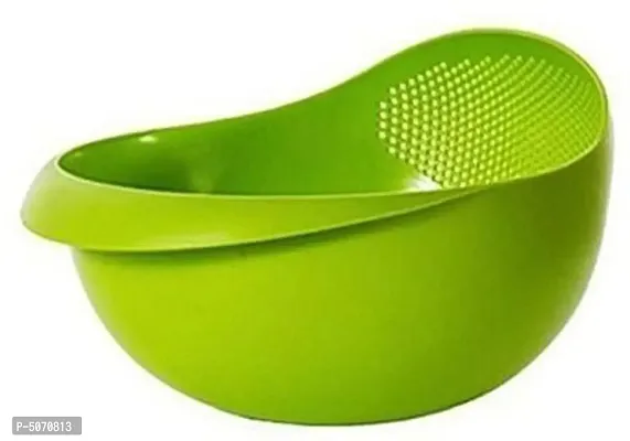 Rice  / Dal / Fruits and Vegetables Washing Bowl Strainer-thumb0