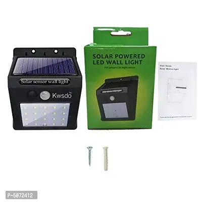 Solar Rechargeable Darkness Sensing Garden Wall Lights-thumb0