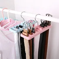Home Wardrobe Organizer 8 Slot Belt  / Tie Hanger || Pack of 1 ||-thumb1
