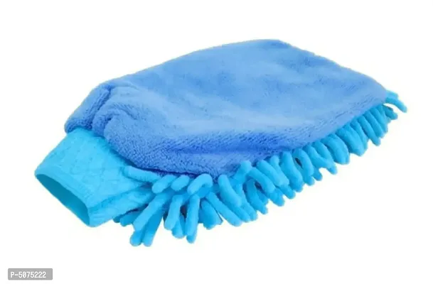 1 Sided Microfiber Cleaning Gloves Pack Of 2-thumb0