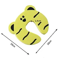 Random Prints Baby Safety Chile Proofing Foam Door Stopper Pinch Guard - Pack Of 3-thumb2