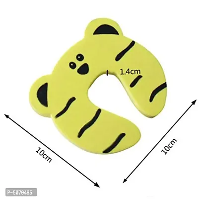 Random Prints Baby Safety Chile Proofing Foam Door Stopper Pinch Guard - Pack Of 3-thumb3