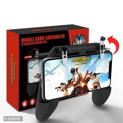 Mobile Gamepad Holder Handle  Gaming Triggers PUBG L1 R1 Shoot Aim Button-thumb0