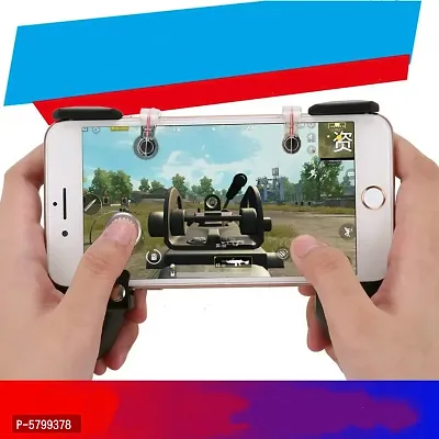 Mobile Gamepad Holder Handle  Gaming Triggers PUBG L1 R1 Shoot Aim Button-thumb4