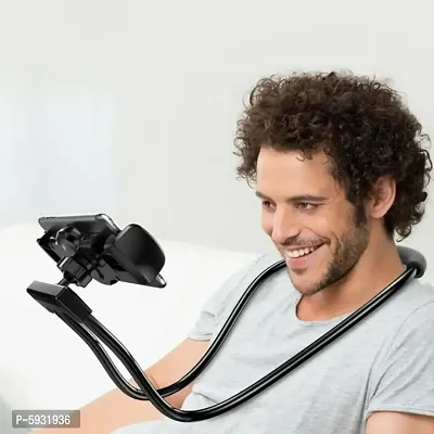 Random Colors 360 Degree Lazy Neck Mobile Holder Stand-thumb0