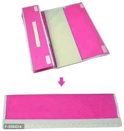 10 + 1 Grid Non Woven Foldable Undergarment Organizer - Pink-thumb5