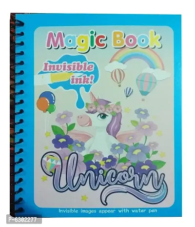 Magic Reusable Disappearing Invisible Ink Water Coloring Book ( Pattern 2 )-thumb0