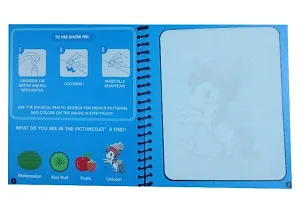 Magic Reusable Disappearing Invisible Ink Water Coloring Book ( Pattern 2 )-thumb2