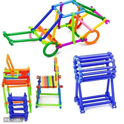 Mopslik - Kids Early Learning Educational Toy Puzzle Stick Building Blocks-thumb2