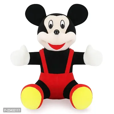 Sitting Mickey Plush Soft Toy Cute Kids Birthday Animal Baby Boys/Girls (Mickey - 28 cm)