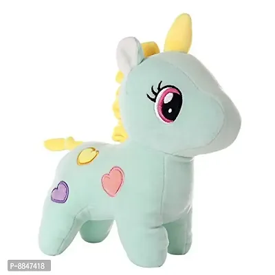 Green Unicorn Best Gift For Couple, Valentine Gift, Birthday Gift etc. High Quality Soft Toy - 25 cm-thumb0