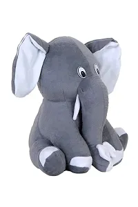 Grey Appu Elephant Best Gift For Couple, Valentine Gift, Birthday Gift etc. High Quality Soft Toy - 25 cm-thumb1
