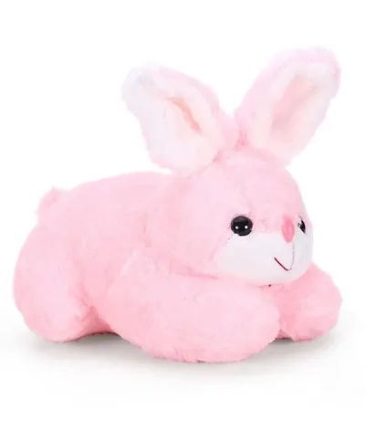 OSJS Toys Plush Cute Rabbit Soft Toys (Pink, 26 cm)