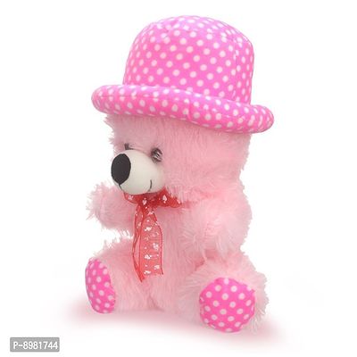 Attractive Pink Cap Teddy Soft Toys Best Gift For Valentine Day, Kids Birthday, Marriage Anniversary 30 Cm-thumb4
