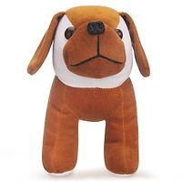 Attractive Brown Standing Dog Soft Toys Best Gift For Valentine Day, Kids Birthday, Marriage Anniversary 25 Cm-thumb2