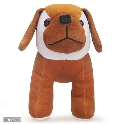 Attractive Brown Standing Dog Soft Toys Best Gift For Valentine Day, Kids Birthday, Marriage Anniversary 25 Cm-thumb3