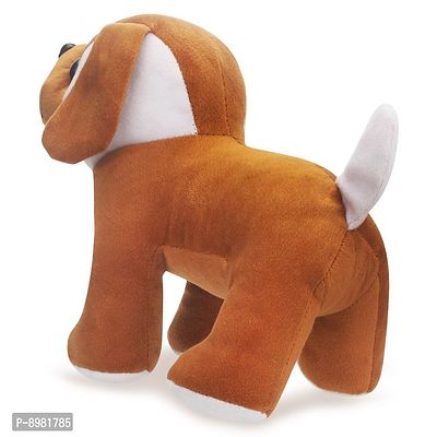 Attractive Brown Standing Dog Soft Toys Best Gift For Valentine Day, Kids Birthday, Marriage Anniversary 25 Cm-thumb5