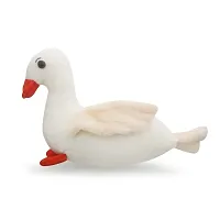 1 Pcs White Cream Duck Soft Toys Best Gift For Valentine Day, Kids Birthday, Marriage Anniversary etc. High Quality Soft Material Attractive Duck - 25 Cm-thumb2