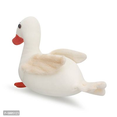 1 Pcs White Cream Duck Soft Toys Best Gift For Valentine Day, Kids Birthday, Marriage Anniversary etc. High Quality Soft Material Attractive Duck - 25 Cm-thumb5
