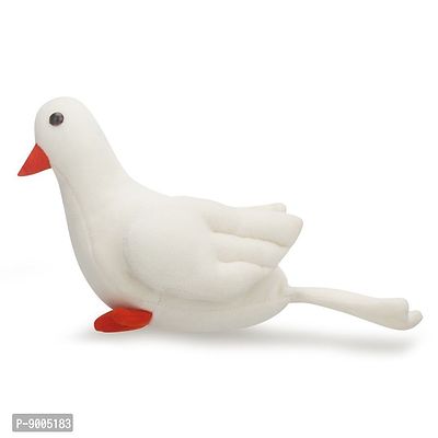 1 Pcs White Pigeon Soft Toys Best Gift For Valentine Day, Kids Birthday, Marriage Anniversary etc. High Quality Soft Material Attractive Pigeon - 25 Cm-thumb4