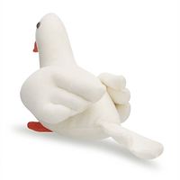 1 Pcs White Pigeon Soft Toys Best Gift For Valentine Day, Kids Birthday, Marriage Anniversary etc. High Quality Soft Material Attractive Pigeon - 25 Cm-thumb4