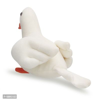 1 Pcs White Pigeon Soft Toys Best Gift For Valentine Day, Kids Birthday, Marriage Anniversary etc. High Quality Soft Material Attractive Pigeon - 25 Cm-thumb5