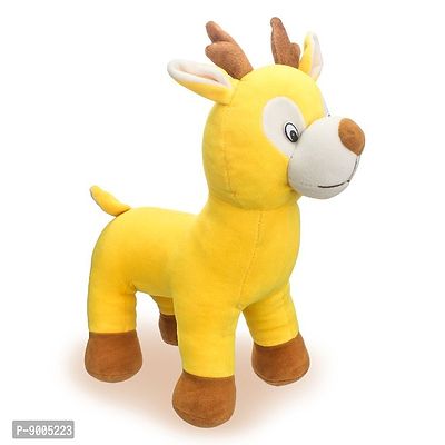 1 Pcs Deer Soft Toys Best Gift For Valentine Day, Kids Birthday, Marriage Anniversary etc. High Quality Soft Material Attractive Deer - 45 Cm
