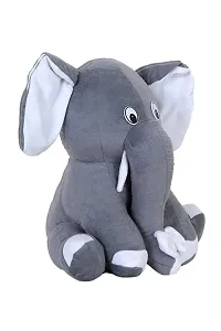 2 Pcs Yellow Unicorn And Grey Appu Elephant Soft Toys Best Gift For Valentine Day, Kids Birthday, Marriage Anniversary etc. High Quality Soft Material Attractive Unicorn - 25 Cm And Elephant - 25 Cm-thumb4