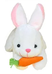2 Pcs Yellow Rabbit And White Rabbit Soft Toys Best Gift For Valentine Day, Kids Birthday, Marriage Anniversary etc. High Quality Soft Material Attractive Rabbit - 25 Cm-thumb2